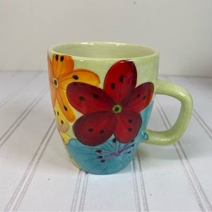 Gates Wear Flower print ceramic mug